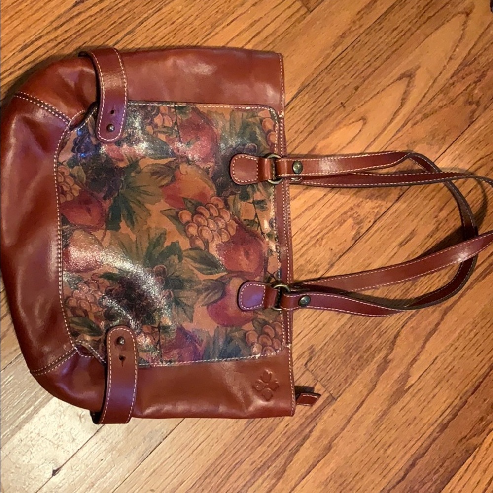 Patricia Nash Italian Leather Handbag - image 1